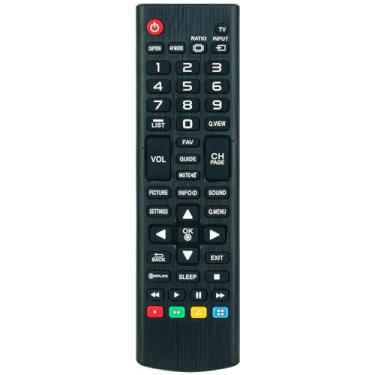 Imagem de AKB74475448 Controle remoto de substituição aplicável para LG TV 39LN5400 49LF5500 32LN540B 43LF5400 32LN5400 49LF5400 42LN5400 47LN5400 50LN5400 00 55 LN5400 32LF550D 32LF550B 32LF510B 43LF5100