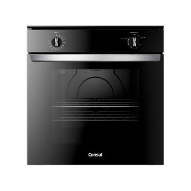 Imagem de Forno a Gás de Embutir Consul Multifuncional Grill 78L Preto COA84CE, 