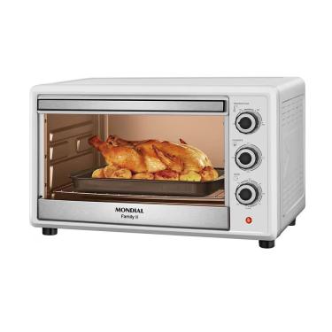 Imagem de Forno Elétrico Mondial Line Family Ii Fr-42-w Com 42 Litros Branco Com Inox 220v