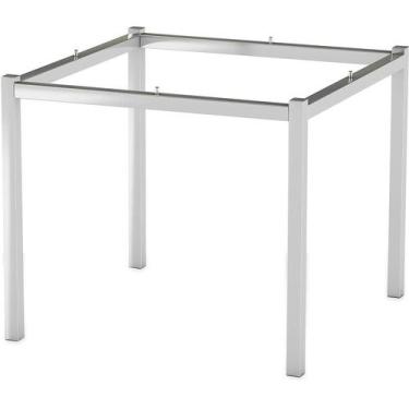 Imagem de Base de Mesa Reno Cromada M002 88x88 - Kappesberg