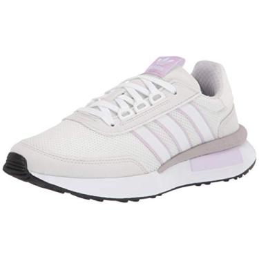 Imagem de adidas Originals Tênis Retroset Feminino, Cristal branco/roxo, 7