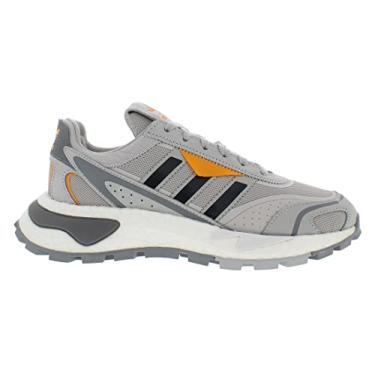 Imagem de adidas Originals Retropy E5 Tênis masculino, Cinza/preto/cinza, 40