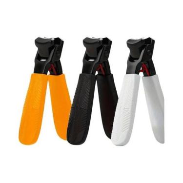 Imagem de Cortador De Unhas De Aço Inoxidável Com Borda Afiada Para Manicure E P