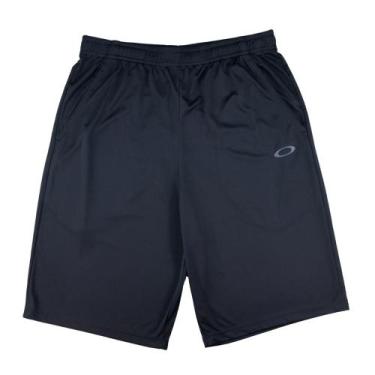 Imagem de Bermuda MAsculina Treino Oakley Sports Knit Shorts, Navy blue, M