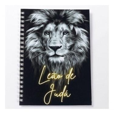 Imagem de Caderno Leão De Judá Universitário Capa Dura 1mt 100 Folhas