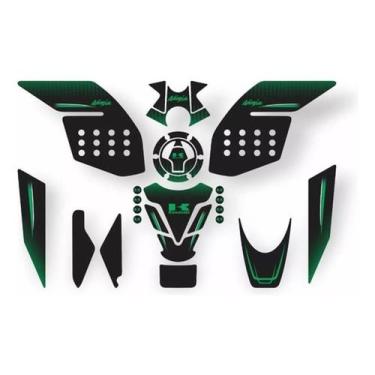 Imagem de Kit Adesivo Protetores Tanque Compativel Kawasaki 300 Tpa17 - Spts