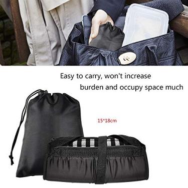 Imagem de WALFRONT Tráfego de Viagem REST PORTÁVEL Ajatado Ajustável, Nylon Confortável e Adequado para Material de Algodão, Ideal para Aeronaves e Aplicação de Escritório