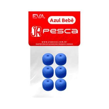 Imagem de Eva boleado jr pesca 14mm mod. ração, 1393, Azul bebe