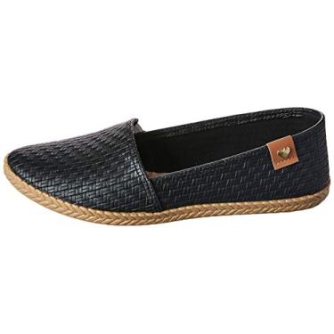 Imagem de Sapatilhas Napa Tresse Cronos Neo, Moleca, Feminino, Preto, 36