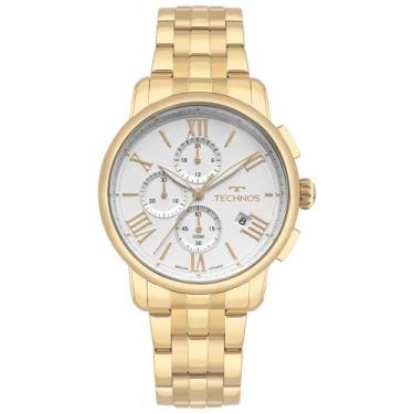 Imagem de Relógio Technos Masculino Grandtech Dourado - JS15ENV/1K