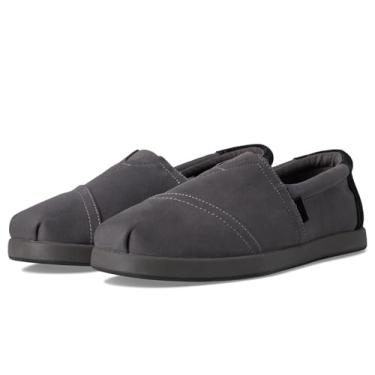 Imagem de TOMS Mocassim masculino de lona de algodão reciclado Alpargata, Ferro froged, 38