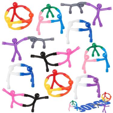 Imagem de Pacote de 30 brinquedos magnéticos TOP MAGNETS para crianças, viagens e geladeira