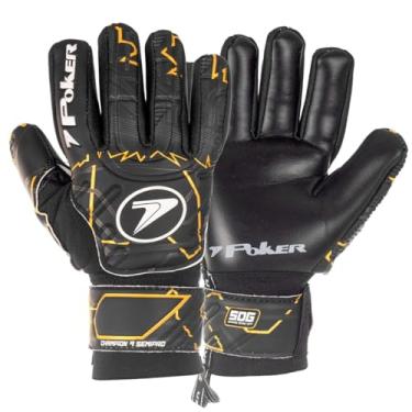 Imagem de Luva De Goleiro Semi Profissional Futebol Campo Champion 9 (Preto, 11, Ambidestro)