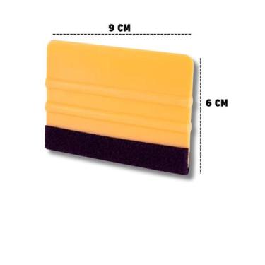 Imagem de Kit 3 Espátulas Flexíveis com Feltro  Envelopamento - Genérico