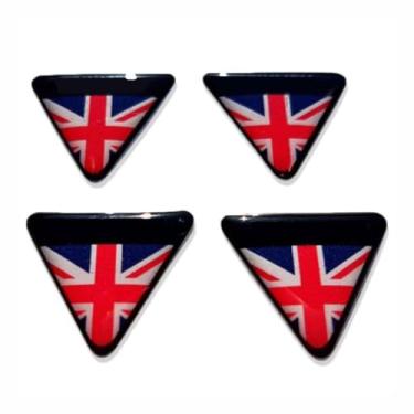 Imagem de Adesivo Resinado Logomarca Inglaterra Moto Compatível