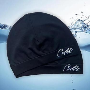 Imagem de Gorro Minimalista Unissex Preto Estilo Street, Boné De Caveira Para Sk