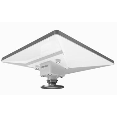 Imagem de SEAVIEW Mini suporte Starlink | Proteção UV e nível marítimo | Suporte Starlink para mini carro ou mini barco Starlink | Suporte versátil em trilho e superfície para barcos, trailers e veículos