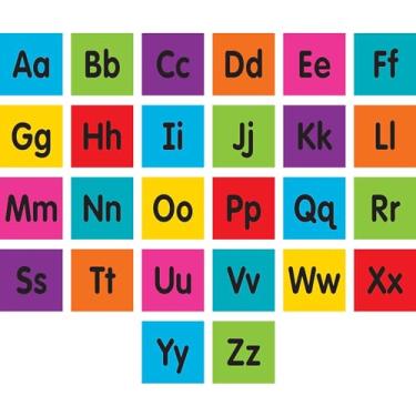 Imagem de Teacher Created Resources Marcadores de carpete Spot On: Alfabeto - 10 cm (TCR77004)