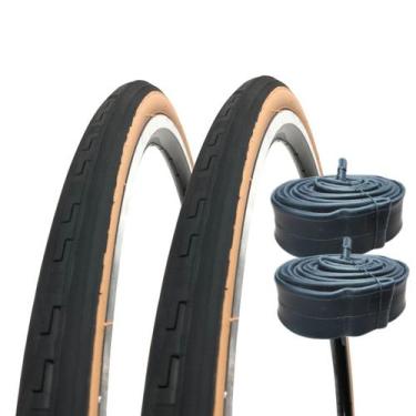 Imagem de Pneu Caloi 10 Antiga Pneu de Bicicleta Aro 27 1.1 X 4 SRI11 pneu para 