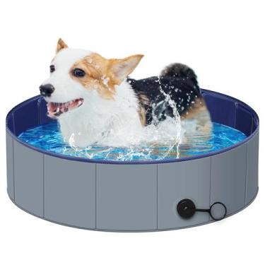 Imagem de Piscina para cães e crianças em plástico dobrável MMDipon (80x20cm)