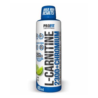 Imagem de L-Carnitina 2300 com Picolinato de Cromo 480ml Limão Profit