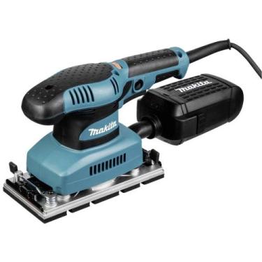 Imagem de Lixadeira Orbital 190W Ideal para Madeira Metal Com Lixa Saco Coletor 