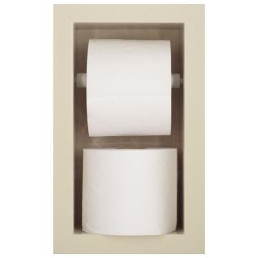 Imagem de Nicho Porta Papel Higiênico Para Banheiro Organizador Porcelanato Poli