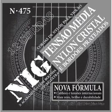 Imagem de Encordoamento Violão Nylon 6 Cordas Nig 028/043 N475 Bolinha
