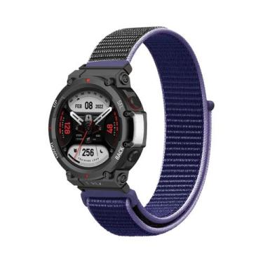 Imagem de Pulseira De Nylon Unissex Para Huami Amazfit T-REX 3/2 Smart Watch Ban