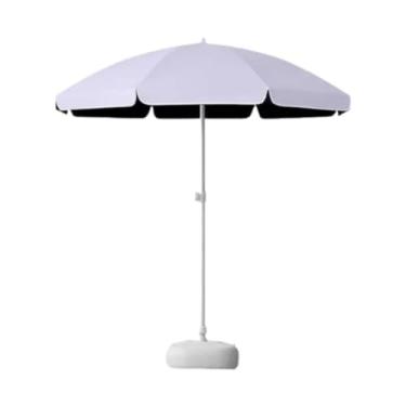 Imagem de Whtkoph Guarda-sol de Praia, Guarda-sol de Pátio, Proteção Solar Multifuncional, Toldo Externo, para Camping, Pátio, Viagens, Roxo, Tamanho real