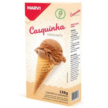 Imagem de Casquinha Para Sorvete Marvi 138g - Marvi Alimentos