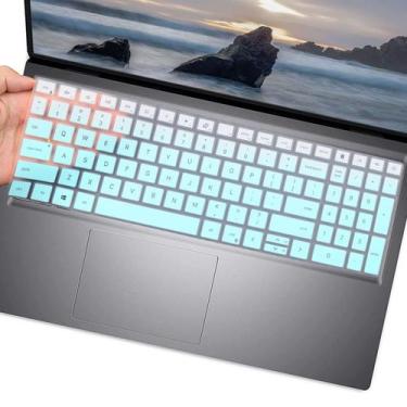 Imagem de Capa de teclado de silicone UUONDO para Dell Inspiron 15 3510-3535