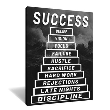 Imagem de Arte de parede em tela PSYYSP Inspirational Architect Office 45x60cm