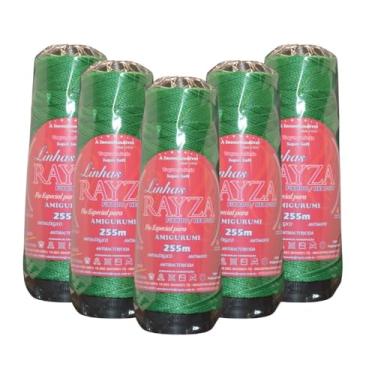 Imagem de Linha Rayza Ideal para Amigurumi - Tex 288-verde Bandeira