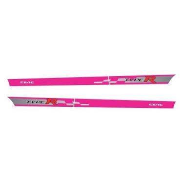 Imagem de Adesivo Faixa Lateral Honda Civic - Cromo Sign