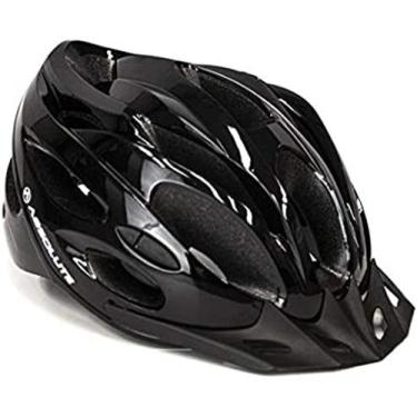 Imagem de Capacete para Ciclista Bike Absolute Nero Led Pisca Viseira, Preto, M