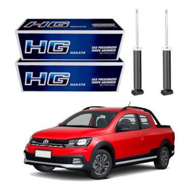 Imagem de Par Amortecedor Traseiro Saveiro Cross G7 1.6 2017 A 2020 - Nakata