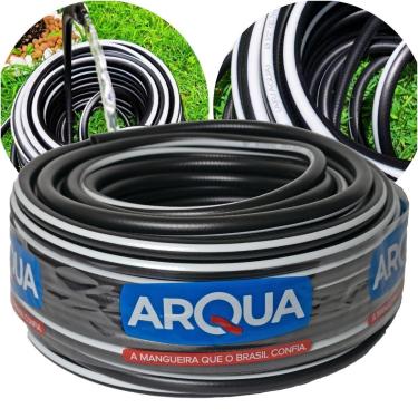 Imagem de Mangueira Para Jardim de 3/4" PT300 Reforçada 3 Camadas - 50 Metros - Arqua