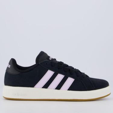 Imagem de Tênis Adidas Grand Court Base 2.0 Preto Feminino, 38