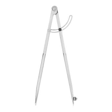 Imagem de Bússola de Desenho, Divisor de Asa de Aço Carbono de 400mm Com Suporte de Lápis para Trabalho de Couro de Carpinteiro