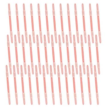 Imagem de PATIKIL 40 peças de grampos de encadernação de papel de folha solta, organizadores de papel de plástico vermelho, fixadores de caderno, clipe de fichário reutilizável para documentos de gráfico de