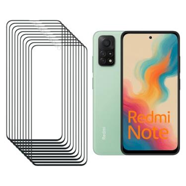 Imagem de 10 Películas de Vidro 3D para todos modelos Redmi: 13 13s 12 12s 11 11s 10 10s 9 8 Pro 5G Note (A3 / A3X)