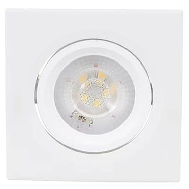 Imagem de Spot Led Quadrado Direcionável Bivolt 5 Watts E 6000k - 9982 - Gaya