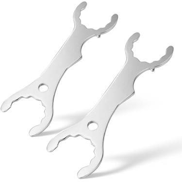 Imagem de WELLBOM 2 peças chave de torneira de cerveja de aço inoxidável chave de torneira de cerveja para ferramentas de torre de torneira de cerveja