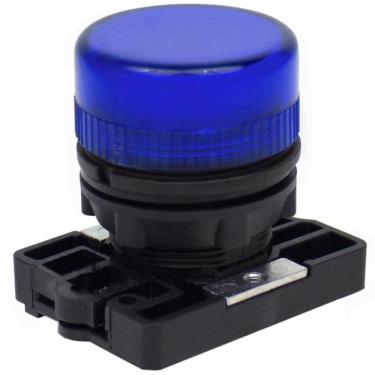 Imagem de Sinalizador Luminoso Azul - Sllsl4 - Steck Sinalizador Luminoso Azul S-lsl4- Sllsl4 Steck