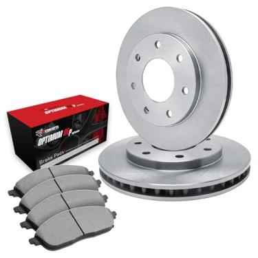 Imagem de R1 Concepts Rotores de freio dianteiros da série eLine com pastilhas OEp Optimum 1EB.54045.04