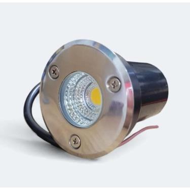 Imagem de 2X Balizador Cob 3W Blindado Luminária Chão Piso Jardim Cú