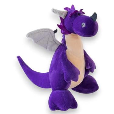 Imagem de PELÚCIA DRAGÃO 27 CM COMO TREINAR DRAGÕES URSO INFANTIL FESTAS DESCORAÇÕES E PRESENTES (ROXO)