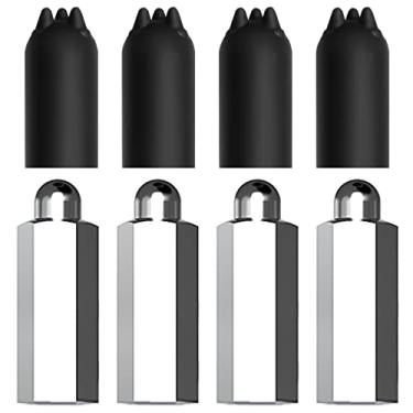 Imagem de Pontas de contato mais longas e capas protetoras de silicone para coleira de treinamento de cães RS11