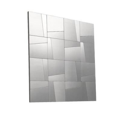 Imagem de Revestimento 30x30cm Autocolante 0,3cm Alumínio Ydècory - Ydecory